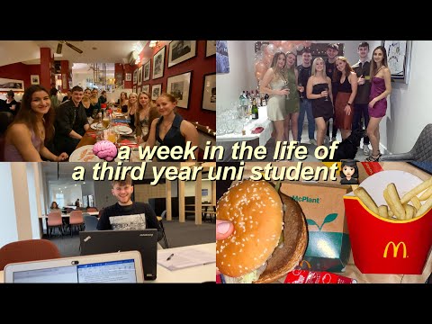 a week in the life - third year uni student in Liverpool