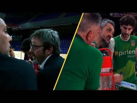 Els temps morts del Barça vs CP Calafell