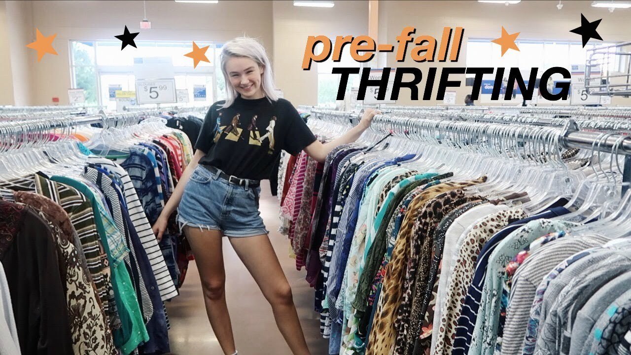 pre-fall / school thrift with me / 2018