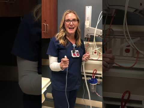 Chest Tube Set Up - YouTube