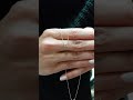 Elegant Diamond Glow Necklace