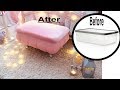 ✅DIY Decorative Storage Ottoman.Most Awesome Repurposed ROOM  Decor Idea Ever.