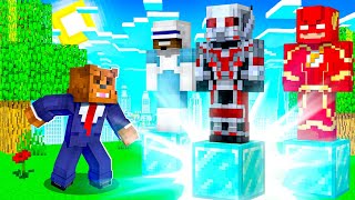 Getting The STRONGEST Heroes In Minecraft Superhero Creator