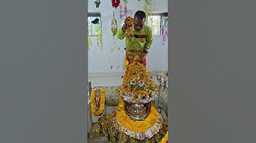 यज्ञेश्वर महादेव का दिव्य श्रृंगार #shorts#short#shiv#mahakal#mahadev#viral#ujjainmahakal#ujj