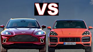 Aston Martin Dbx Vs Porsche Cayenne Coupe Turbo 2021 Dbx Vs Cayenne Coupe. Walkaround Review