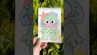 Mermay day 8: Sanrio (Hangyodon) 🫧 #sanrio #hangyodon #mermay #mirithol #mermay2026 #fyp #art #fish