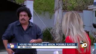 House fire identified as arson