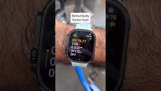 Workout Buddy audio example on an Outdoor Cycle #watchOS26 #applewatch