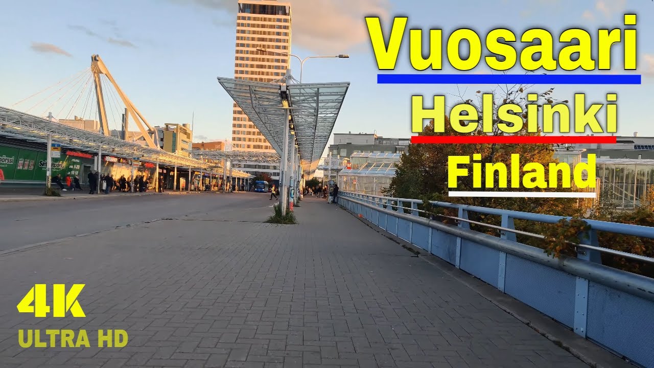 WALKING IN HELSINKI - The BEST VIEW of Helsinki from Vuosaari City Centrum#shorts