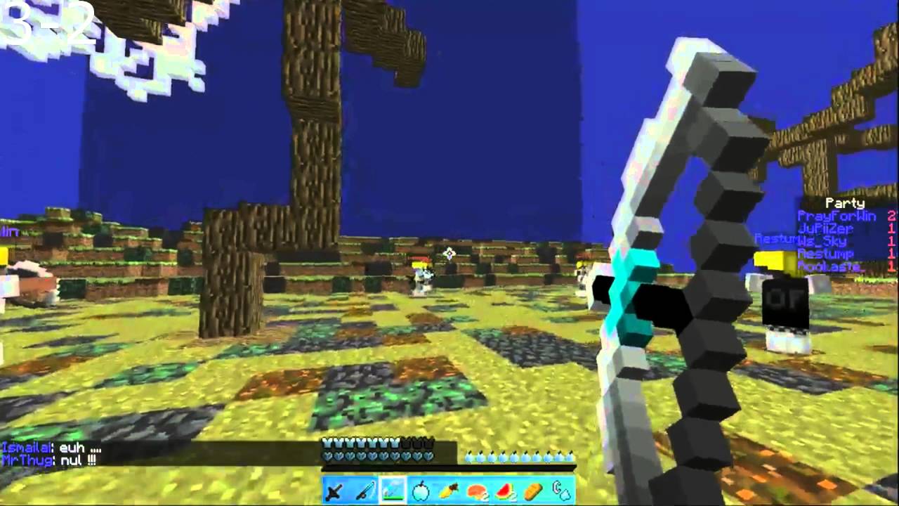 PrayForWin vs CancerPvP (Build UHC/SG)