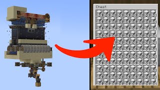 4000 Ingots/Hour Iron Farm Tutorial | Minecraft Create Mod