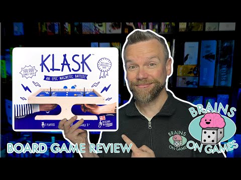 Klask is like air hockey … with magnets!