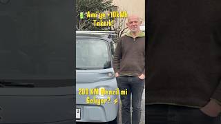 Amiye 10Kwh Taktık 200 Km Menzil Mi Geliyor?