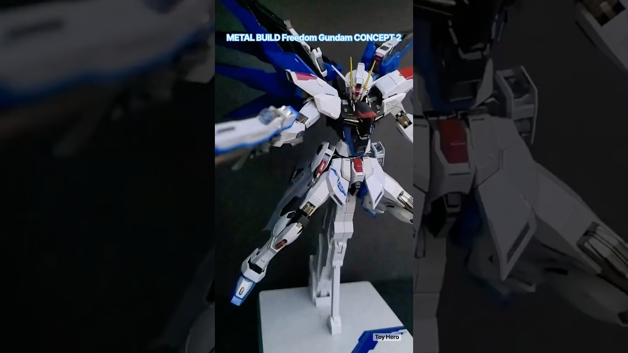 フリーダムガンダム CONCEPT 2！圧倒的造形美＆フルバーストモード完全