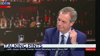 Jacqui Smith joins Nigel Farage for Talking Pints Wealth