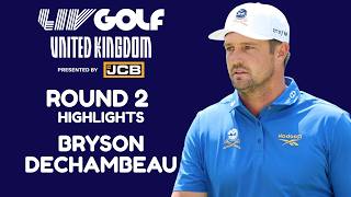 Bryson DeChambeau Round 2 Highlights | LIV Golf UK 2026 | Every Best Shot & Birdie
