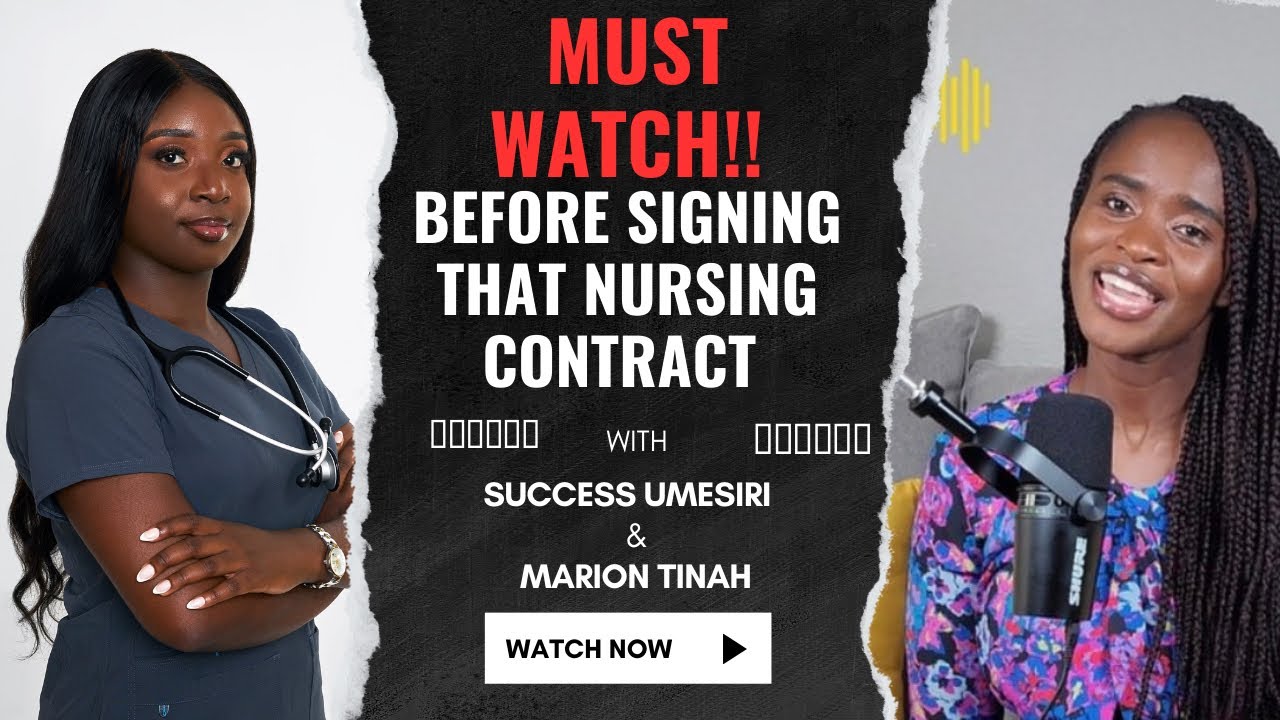 How to choose the right USA nursing contract for migration/ foreign educated nurse