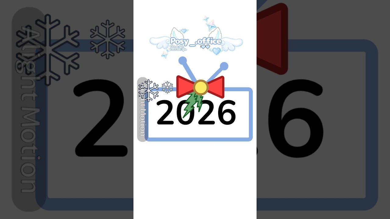 HAPPY NEW YEAR!!🎄✨ |°•. 