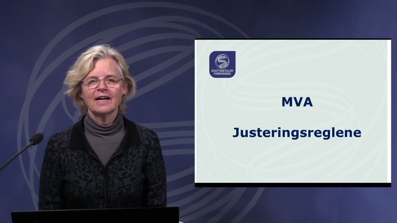 MVA   Justeringsreglene