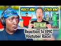 Reaction To YOUTUBER RACE ACROSS THE WORLD IN 24 HOURS!