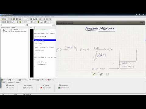Program memory allocation in C - text segment