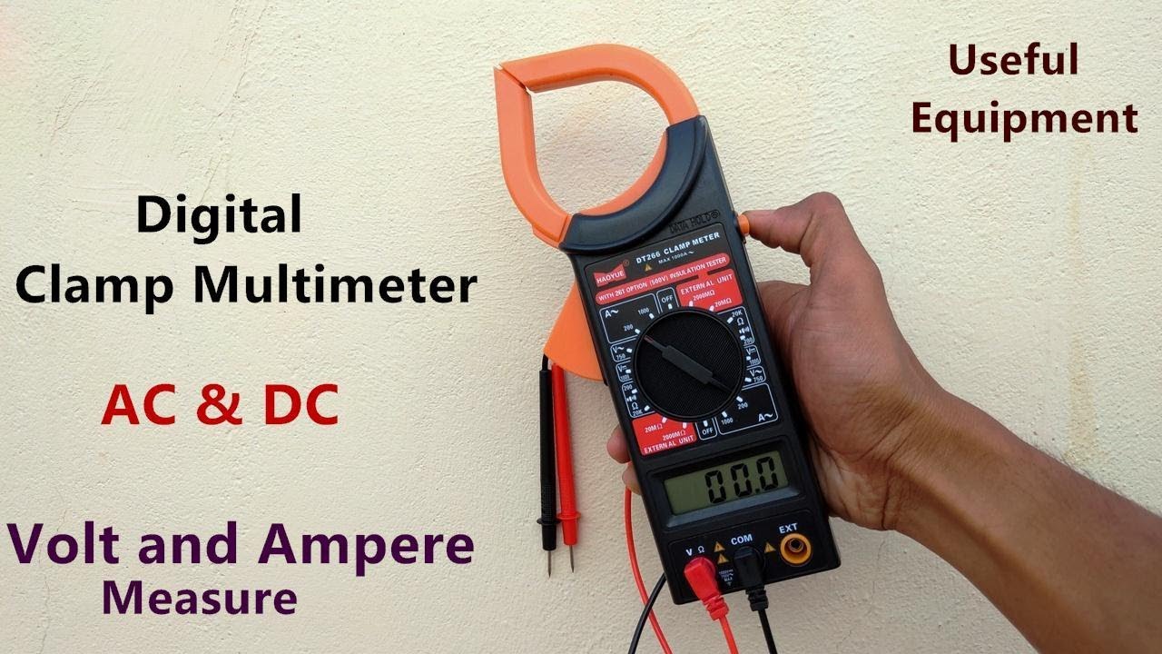 How to Measure Current with a Clamp Meter