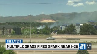 Crews successfully put out two fires