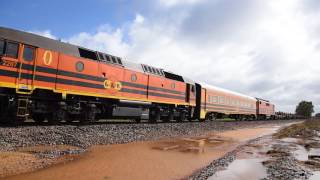 Genesee and Wyomimg Rail delivery 4M42 with 2207 and GM43
