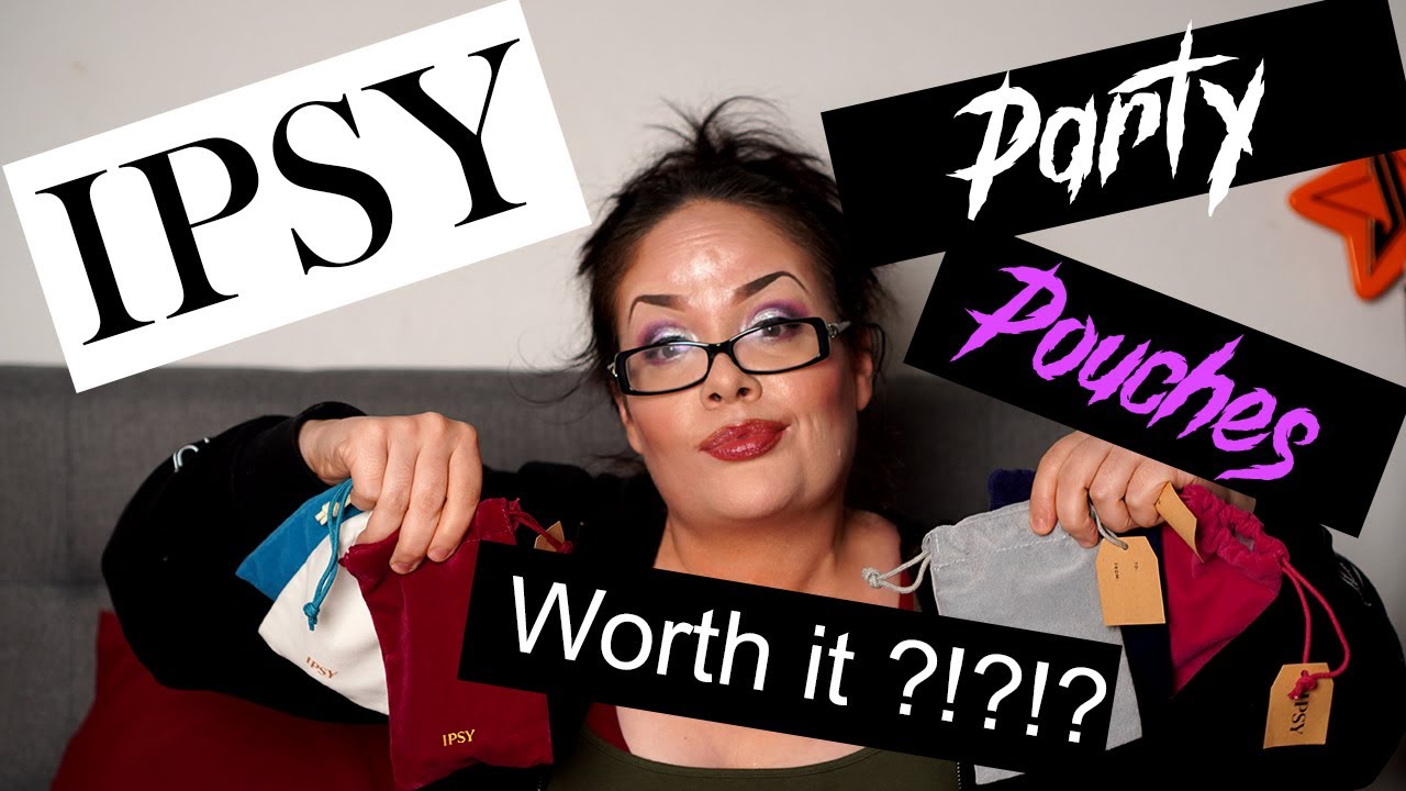 Ipsy Party Pouch Gift Box - December 2019 - Youtube