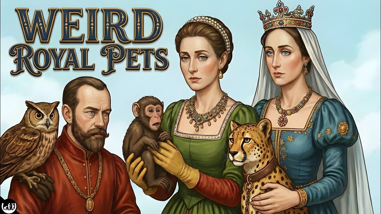 🐾👑 The Weird Pets Only European Nobles Could Afford 📜😴 | History for Sleep usa