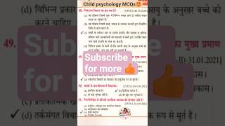 100% Score Booster 🚀 | CTET CDP MCQs 48-51 🔥✅ #learnwithasha #ctet #psychology #reet #viral #teacher
