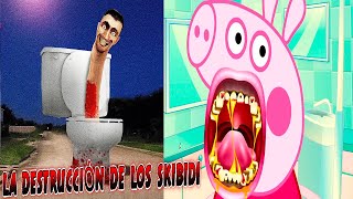 CREEPYPASTA DE PEPPA PIG LA DESTRUCCION DE LOS SKIBIDI