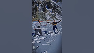 Thumbnail of *Laughter is the sun that drives winter from the human face*❄️🥳 #viral #trending #snowfun #shorts