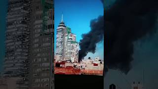 FIRE CONSUMES WAREHOUSE IN MEXICO CITY... SUBSCRIBE 🙏 LIKE
