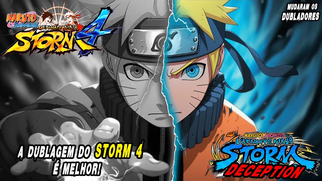 COMPARANDO AS DUBLAGENS DO BORUTO! 