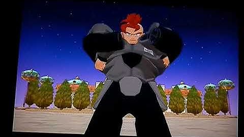 Dragon Ball Z Budokai(Gamecube)-Android 16 vs Krillin