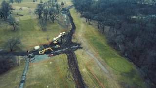 Digging up the Fairfield Country Club Golf Course