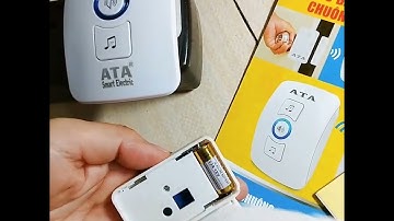 Chuông cửa từ dán 2 bên cửa báo khách - báo trộm đa năng ATA AT 332 - báo chuông khi cửa mở