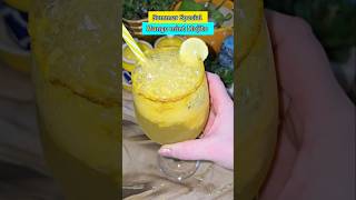 🥭 1 Minute Mango Mojito Recipe 😍 Must Try This Summer! #food #recipe #cooking