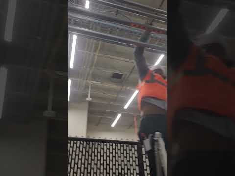 Running cable in