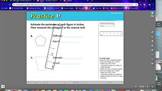 Chapter 13 Lesson 1 Perimeter