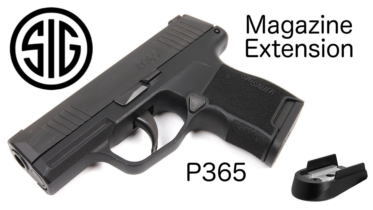 Sig Sauer P365 .380ACP 10RD Magazine - Extended - Top Gun Supply