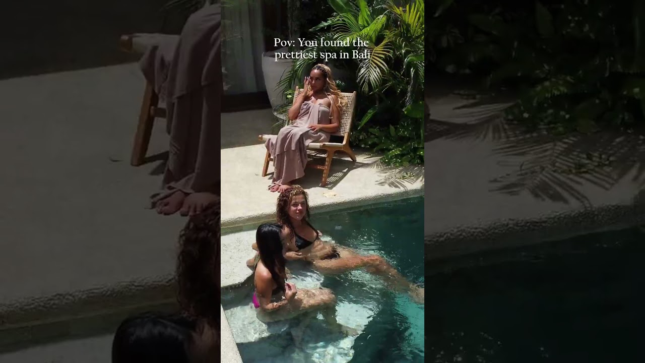 POV: You just found the prettiest spa in Bali