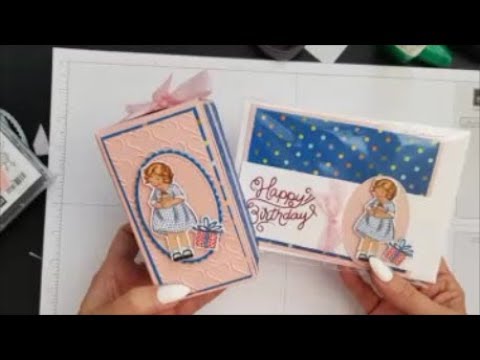 Gorgeous Gift Box & Card using Gift Box Punch Board & Birthday Delivery ...