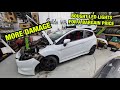 Rebuilding a (STOLEN) SALVAGE Ford Fiesta ST (FOUND MORE DAMAGE) COPART UK