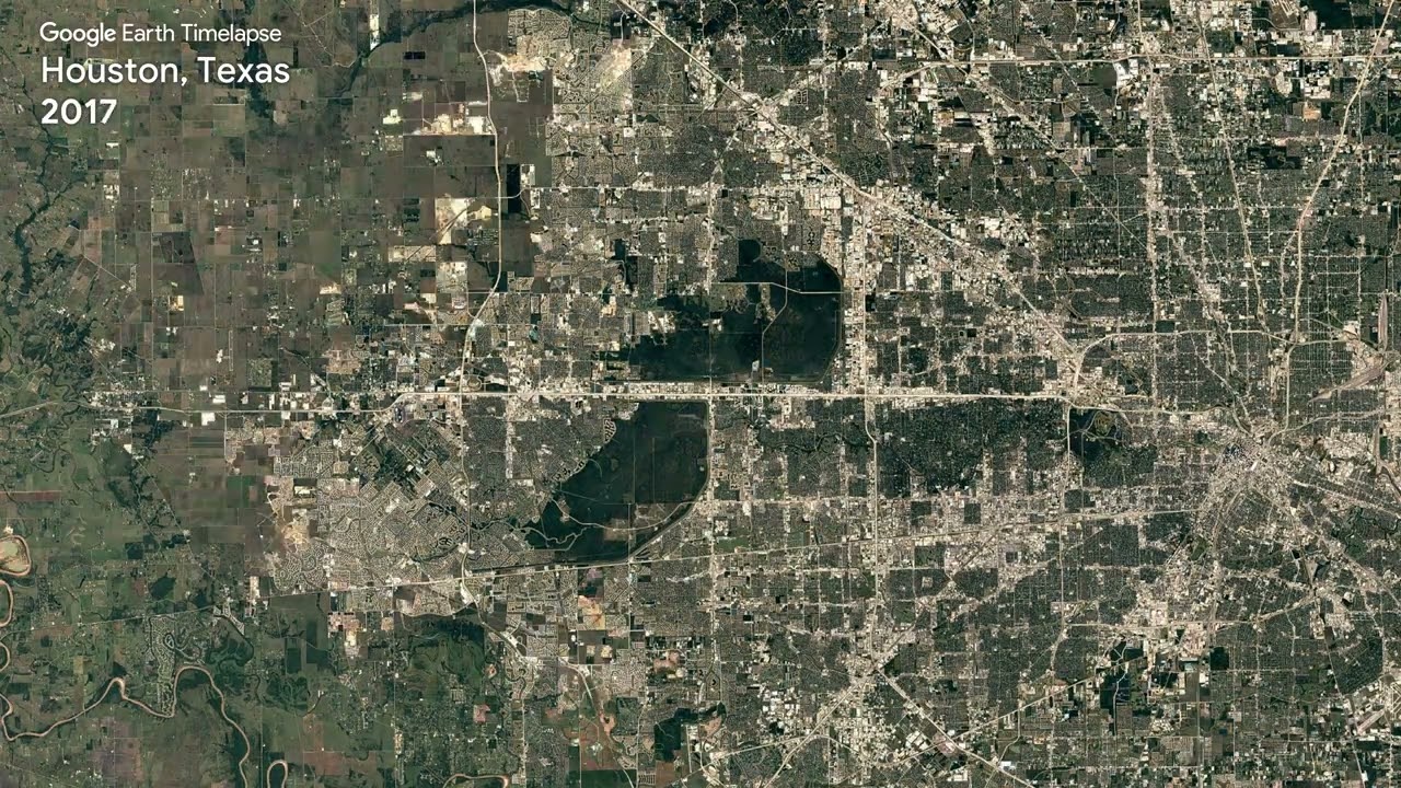 Houston, Texas - Earth Timelapse