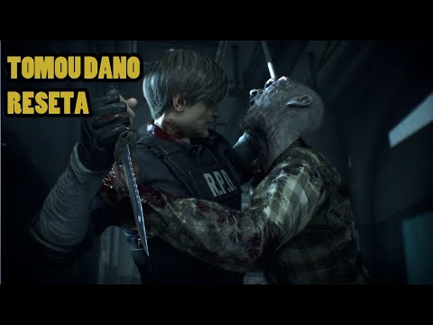 Zerando Resdent Evil 2 Remake sem tomar dano. Tomou dano reseta. - Zerando Resdent Evil 2 Remake sem tomar dano. Tomou dano reseta.