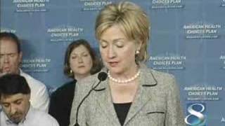 Hillary Clinton Unveils Health Care Plan