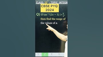 CBSE 2026 Inverse Trigonometric PYQ 2024 Maths for Class 12 #cbse2026 #maths#cbseboard #cbseclass12