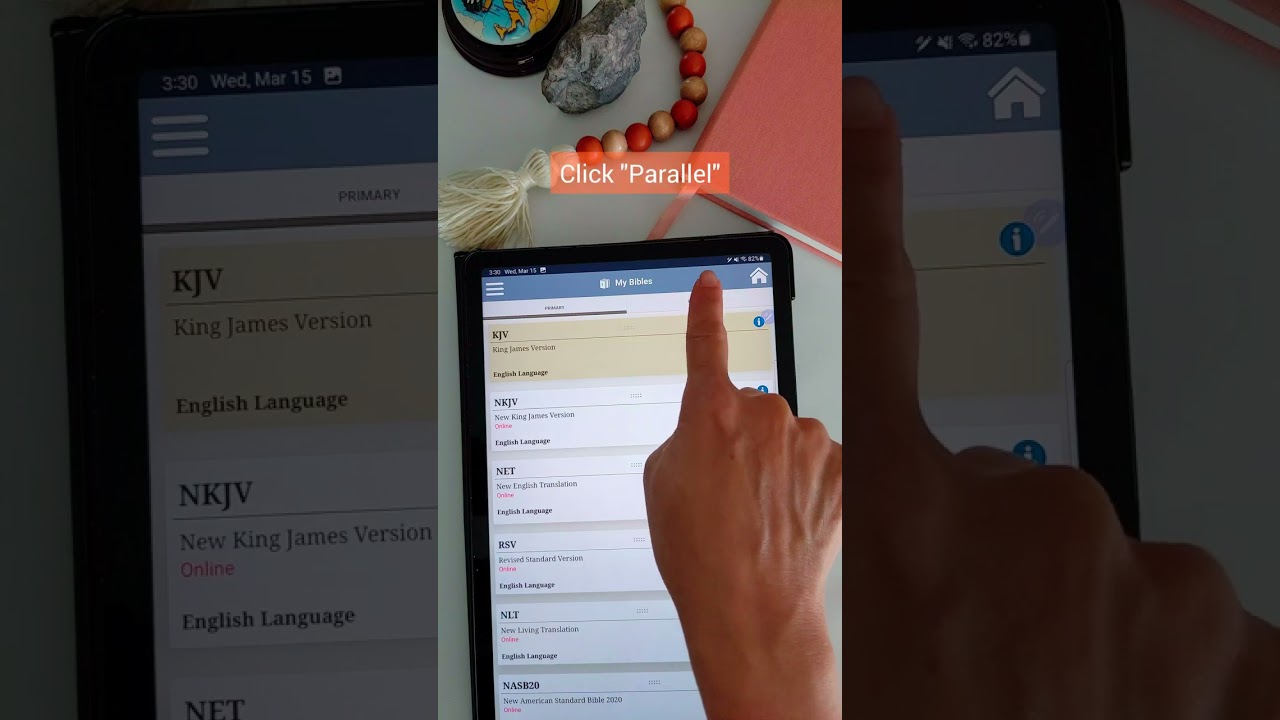How to Read Two Translations Side by Side Using Blue Letter Bible App